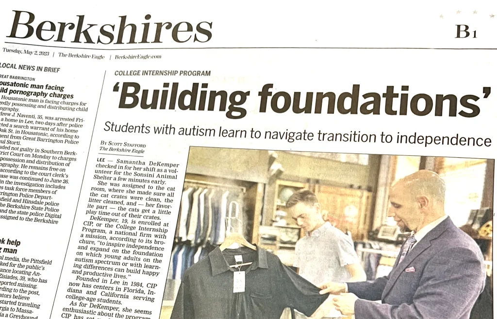 Berkshire Eagle: Helping students with autism navigate the transition to independence 3 autism transition program | Berkshire Eagle May 2 2023