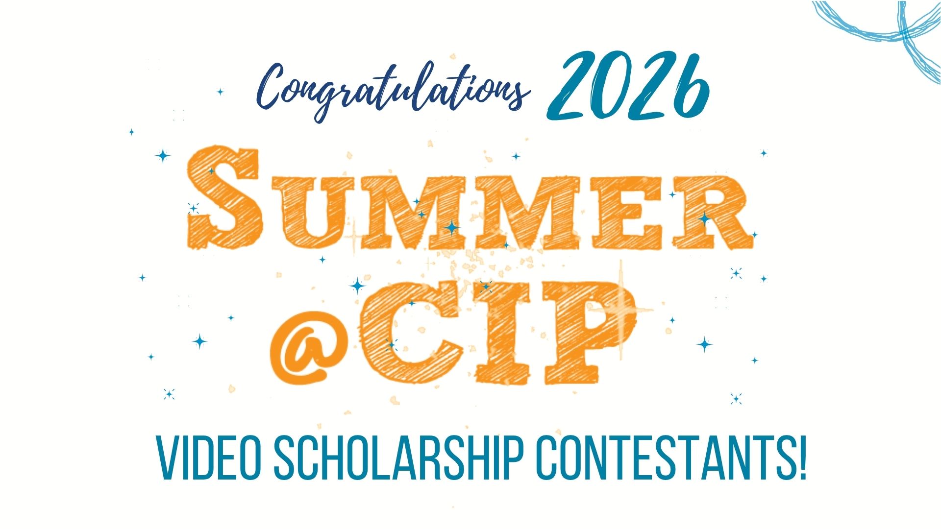 Summer@CIP 2026 Video Contest Winners Announcement