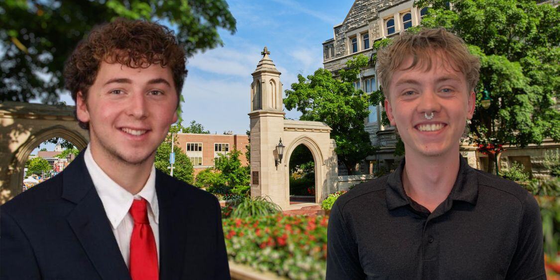 CIP Bloomington Interns on the Indiana University Campus