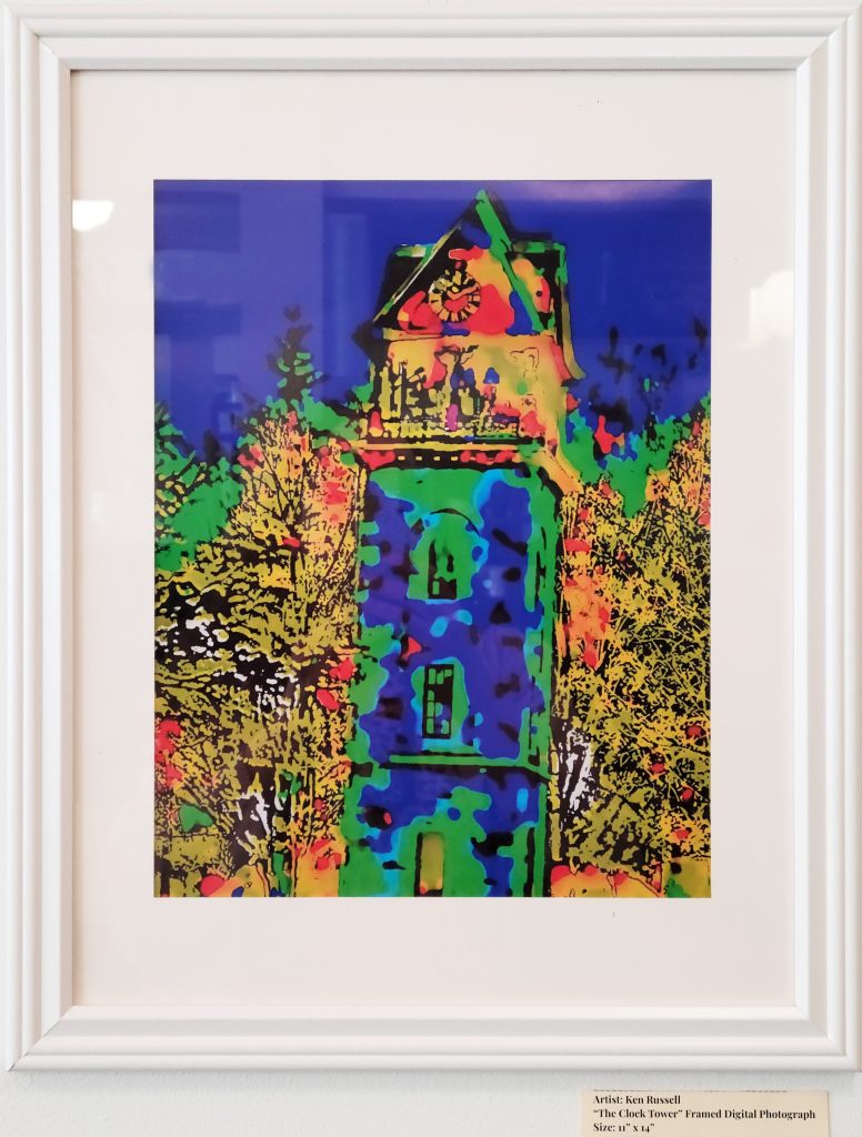 Empowered by Art - 2024 National Art Exhibit & Contest 2 autism transition program | Clock Tower by Ken Russell