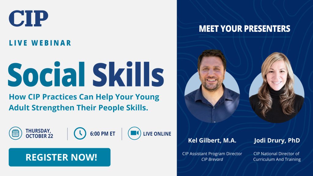 CIP Social Skills Webinar with hosts Kel Gilbert and Jodi Drury